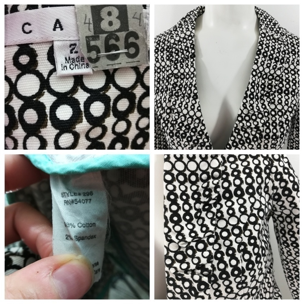 CAbi Du Jour Blazer Size 2 - Picture 8 of 8